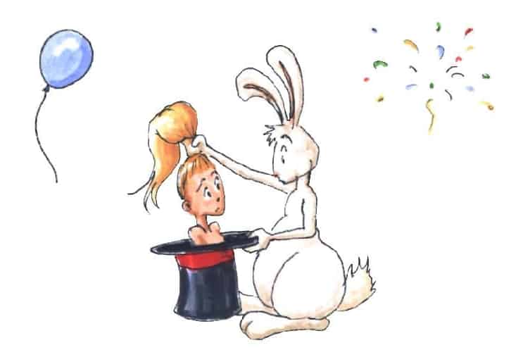 TOUSSINI.de circus mobile Zauberhase